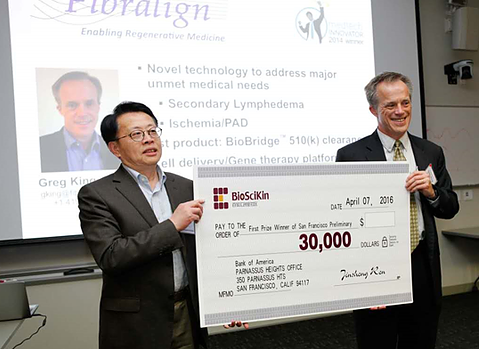 Fibralign wins 2016 BSK biotech startup competition!